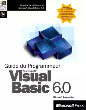 Couverture du produit · Visual Basic 6.0. Guide du programmeur