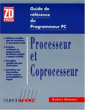 Couverture du produit · Processeur et coprocesseur