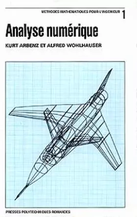 Couverture du produit · Analyse numérique