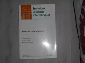 Couverture du produit · Securité informatique RSTI-TSI vol 23 n°3/2004