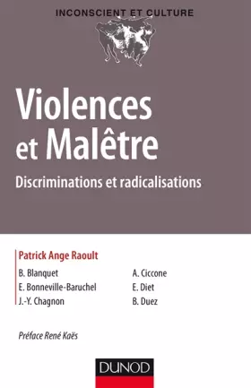 Couverture du produit · Violences et Malêtre - Discriminations et radicalisations: Discriminations et radicalisations