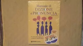 Couverture du produit · Manuale di dizione e pronuncia. Con 2 CD-ROM