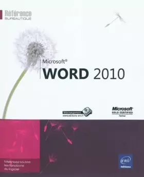 Couverture du produit · Word 2010
