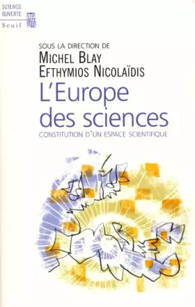 Couverture du produit · L'Europe des sciences