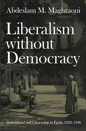 Couverture du produit · Liberalism without Democracy: Nationhood and Citizenship in Egypt, 1922–1936 (Politics, History, and Culture)