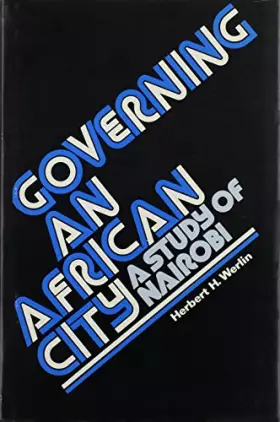 Couverture du produit · Governing an African City: A Study of Nairobi