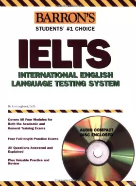 Couverture du produit · Barron's IELTS with Audio CD: International English Language Testing System