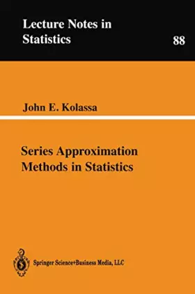 Couverture du produit · Series Approximation Methods in Statistics
