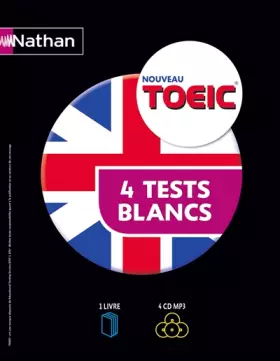 Couverture du produit · TOEIC® 4 tests blancs