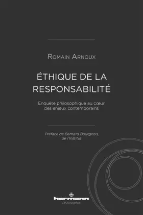 Couverture du produit · Éthique de la responsabilité: Enquête philosophique au coeur des enjeux contemporains