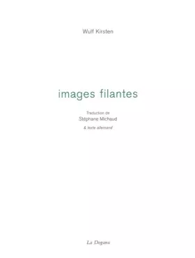 Couverture du produit · Images filantes