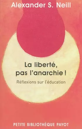 Couverture du produit · La liberté, pas l'anarchie !