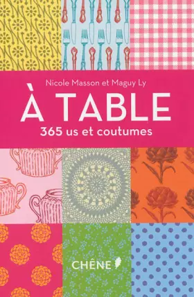 Couverture du produit · À table, 365 us et coutumes