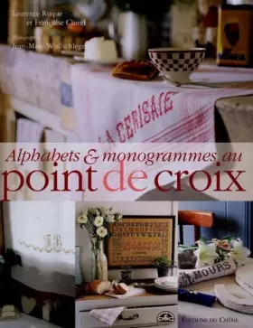 Couverture du produit · Alphabets et monogrammes au point de croix