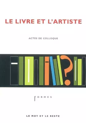 Couverture du produit · Le livre et l'artiste
