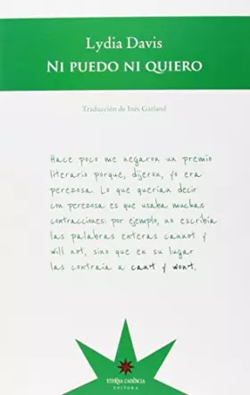 Couverture du produit · No puedo ni quiero