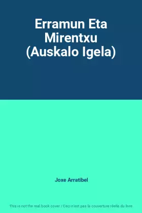 Couverture du produit · Erramun Eta Mirentxu (Auskalo Igela)
