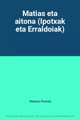 Couverture du produit · Matias eta aitona (Ipotxak eta Erraldoiak)