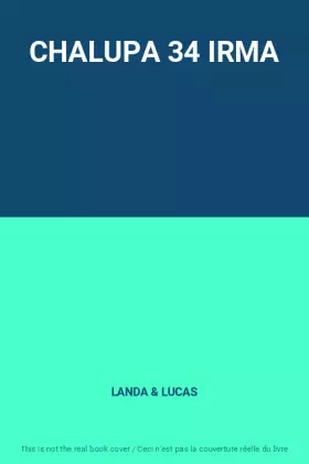 Couverture du produit · CHALUPA 34 IRMA