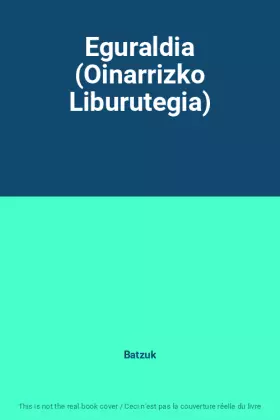 Couverture du produit · Eguraldia (Oinarrizko Liburutegia)