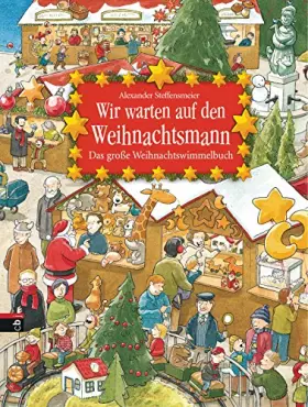 Couverture du produit · Wir warten auf den Weihnachtsmann: Das große Weihnachtswimmelbuch