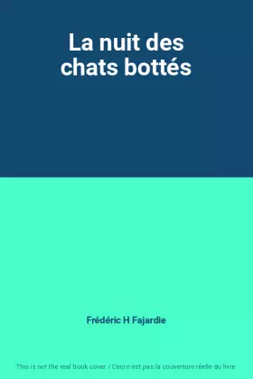 Couverture du produit · La nuit des chats bottés