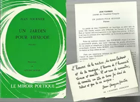 Couverture du produit · Un jardin pour Hésiode.