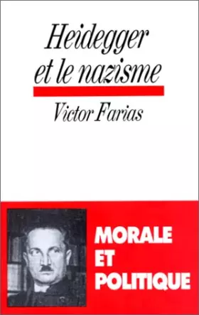 Couverture du produit · Heidegger et le nazisme