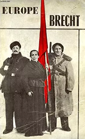 Couverture du produit · EUROPE, 35e ANNEE, N° 133-134, JAN.-FEV. 1957, BERTOLT BRECHT