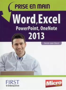 Couverture du produit · Prise en main Word, Excel, PowerPoint, Outlook, OneNote 2013