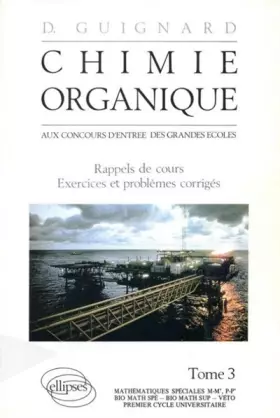 Couverture du produit · PBS CORR.DE CHIMIE ORGANIQUE AVEC RAP.DE COURS