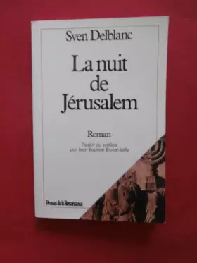 Couverture du produit · La Nuit de Jérusalem