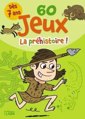 Couverture du produit · Bloc jeux: 60 jeux la préhistoire ! - Dès 7ans