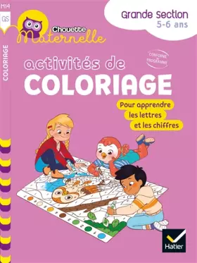 Couverture du produit · Chouette maternelle Activités de coloriage GS