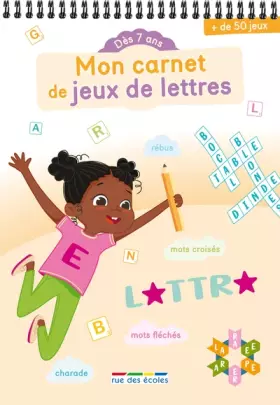 Couverture du produit · Mon carnet de jeux de lettres