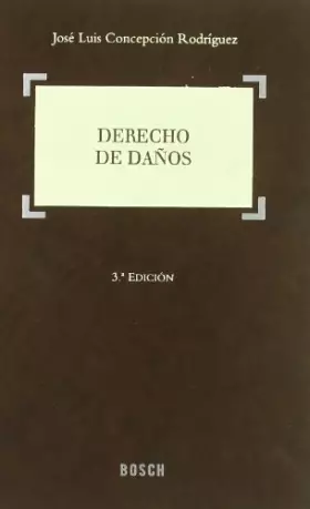 Couverture du produit · Derecho de Daños (SIN COLECCION)