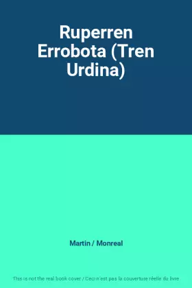 Couverture du produit · Ruperren Errobota (Tren Urdina)