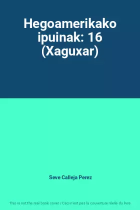 Couverture du produit · Hegoamerikako ipuinak: 16 (Xaguxar)