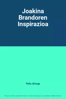 Couverture du produit · Joakina Brandoren Inspirazioa