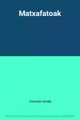 Couverture du produit · Matxafatoak