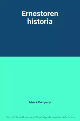 Couverture du produit · Ernestoren historia