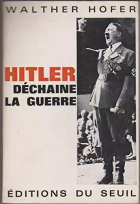 Couverture du produit · Hitler déchaîne la guerre