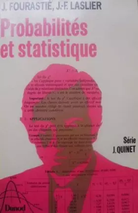 Couverture du produit · Probabilités et statistiques