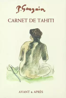 Couverture du produit · Carnet de Tahiti