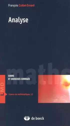 Couverture du produit · Analyse
