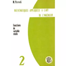 Couverture du produit · Mathématiques appliquées à l'art de l'ingénieur : Maurice Parodi