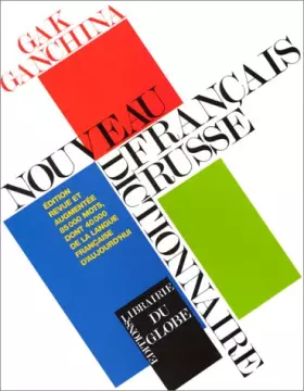 Couverture du produit · Dictionnaire français-russe Ganchina