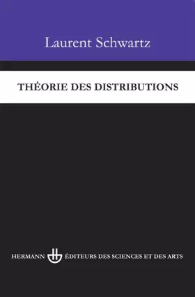 Couverture du produit · Théorie des distributions