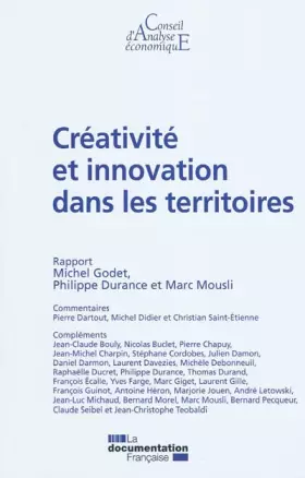 Couverture du produit · Créativité et innovation dans les territoires (cae 91)