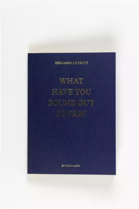 Couverture du produit · What have you found so far?